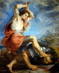 David Slaying GoliathPeter Paul Rubens, 1630